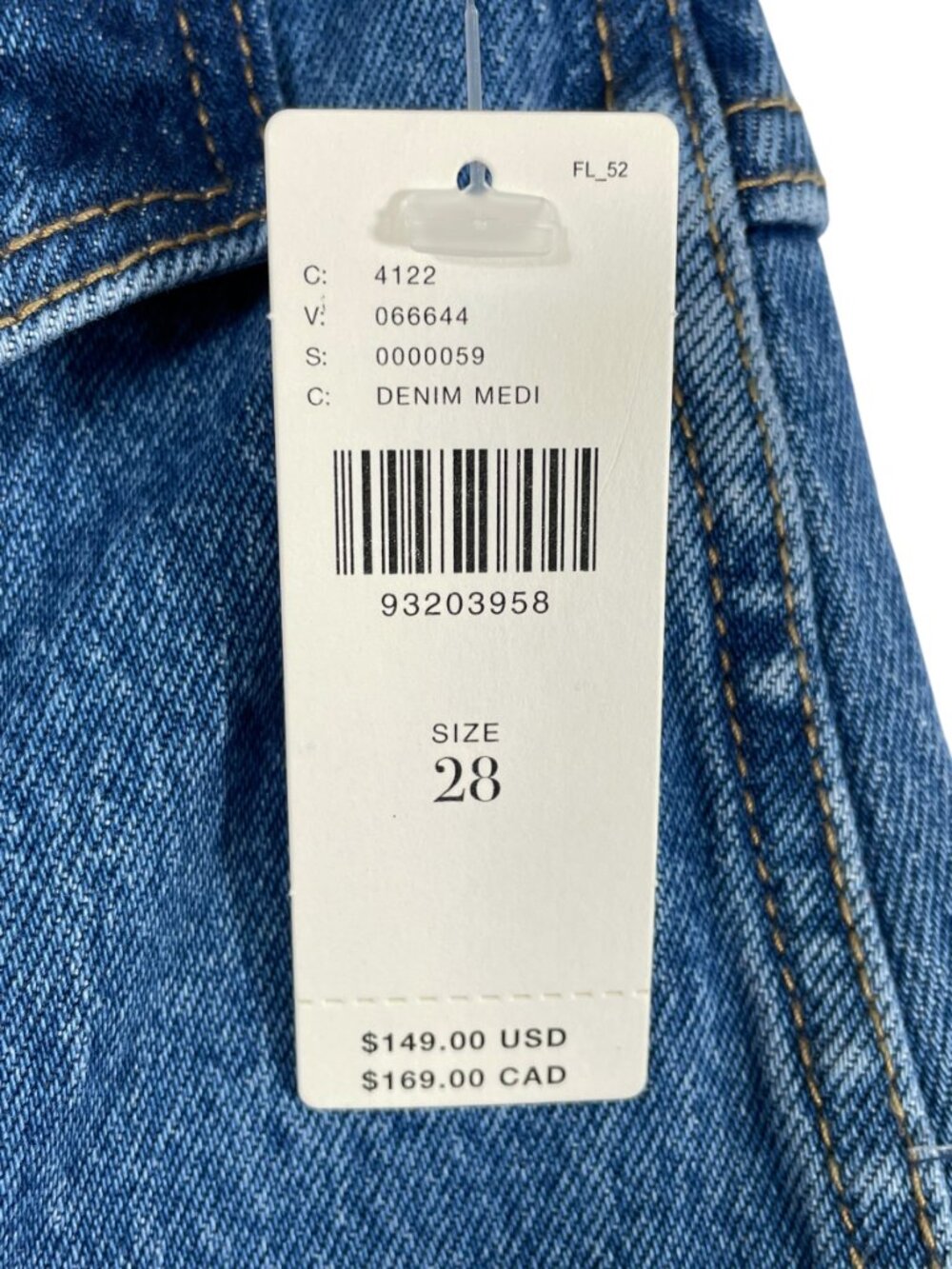 Rolla's Sailor High Rise Wide Leg Jeans NWT Medium Wash Denim 28 - Picture 7 of 14